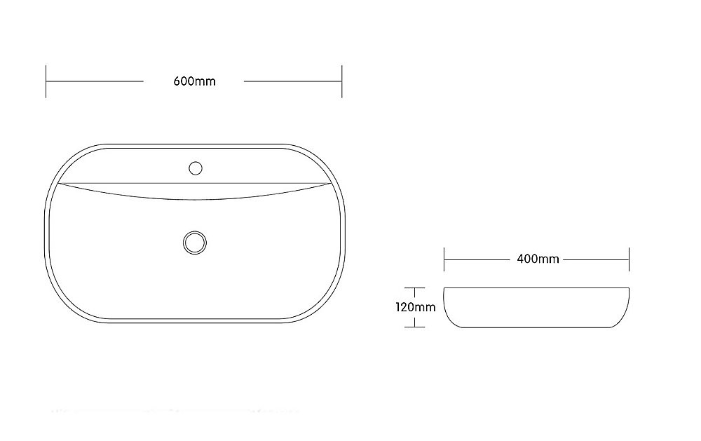 Раковина накладная CeruttiSpa 60 CR0074 белая купить в интернет-магазине Sanbest