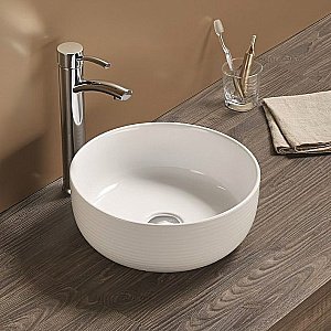 Раковина накладная Art&Max 36 AM-102 белая купить в интернет-магазине Sanbest