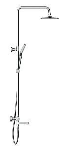 Душевая система Cersanit Vivo 64530 хром купить в интернет-магазине сантехники Sanbest