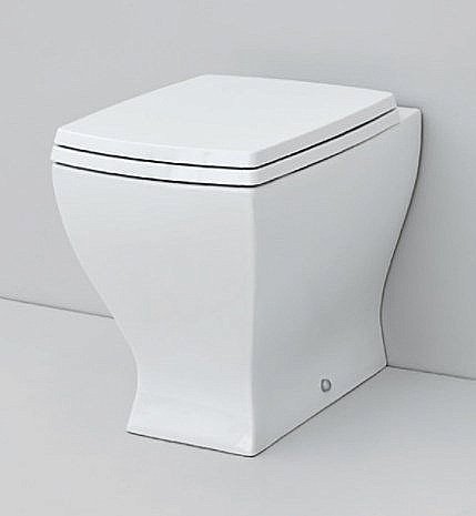 Унитаз приставной Artceram Jazz 54х36 JZV002 01 00bi белый купить в интернет-магазине Sanbest