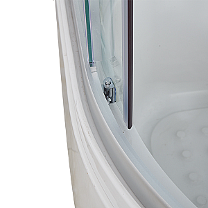 Душевая кабина Timo Imwei 90х90 XS-90CS стекло прозрачное/профиль серебро купить в интернет-магазине Sanbest