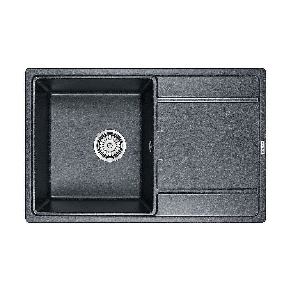 Мойка кухонная Paulmark Flugen PM217850-BLM Черная купить в интернет-магазине сантехники Sanbest