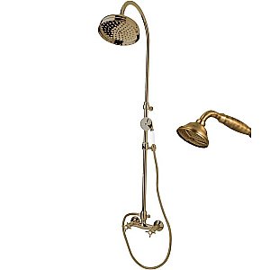 Душевая система Cezares NOSTALGIA-CD-02-M бронза/ручка бронза купить в интернет-магазине сантехники Sanbest