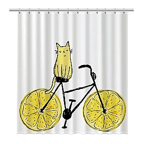 Шторка для ванной FIXSEN CAT FX-2515 купить в интернет-магазине сантехники Sanbest