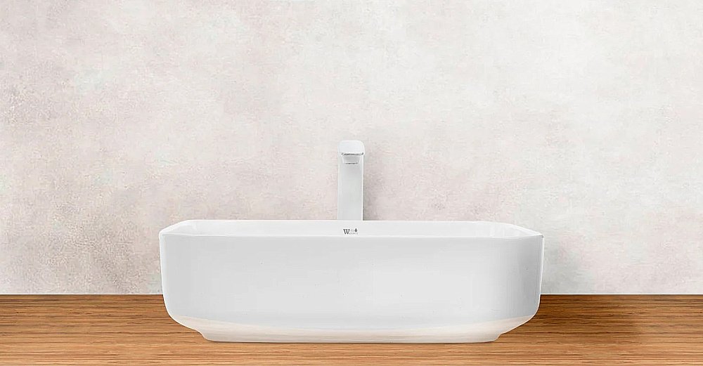 Накладная раковина WeltWasser WW ELBACH 2195 50 белая купить в интернет-магазине Sanbest