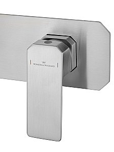 Смеситель для раковины встраиваемый WONZON & WOGHAND DIAMOND, Брашированный никель (WW-88869011-BN) купить в интернет-магазине сантехники Sanbest