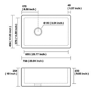 Кухонная мойка Kerasan Hannah Essex 541101 купить в интернет-магазине сантехники Sanbest