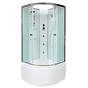 Душевая кабина DTO ЕМ4580 N с гидромассажем 80х80 купить в интернет-магазине Sanbest