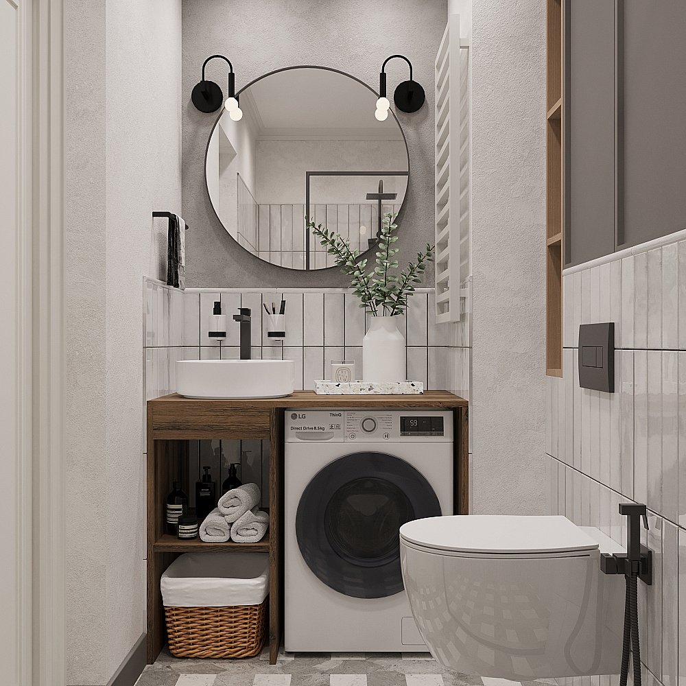 Раковина Oliveeka Bowl 30 9514A белая купить в интернет-магазине Sanbest