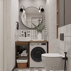 Раковина Oliveeka Bowl 30 9514A белая купить в интернет-магазине Sanbest