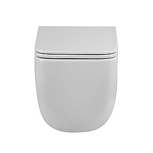 Унитаз подвесной BelBagno LUCE-TOR BB076CH-TOR/SC белый, с крышкой микролифт, безободковый, слив-торнадо купить в интернет-магазине Sanbest