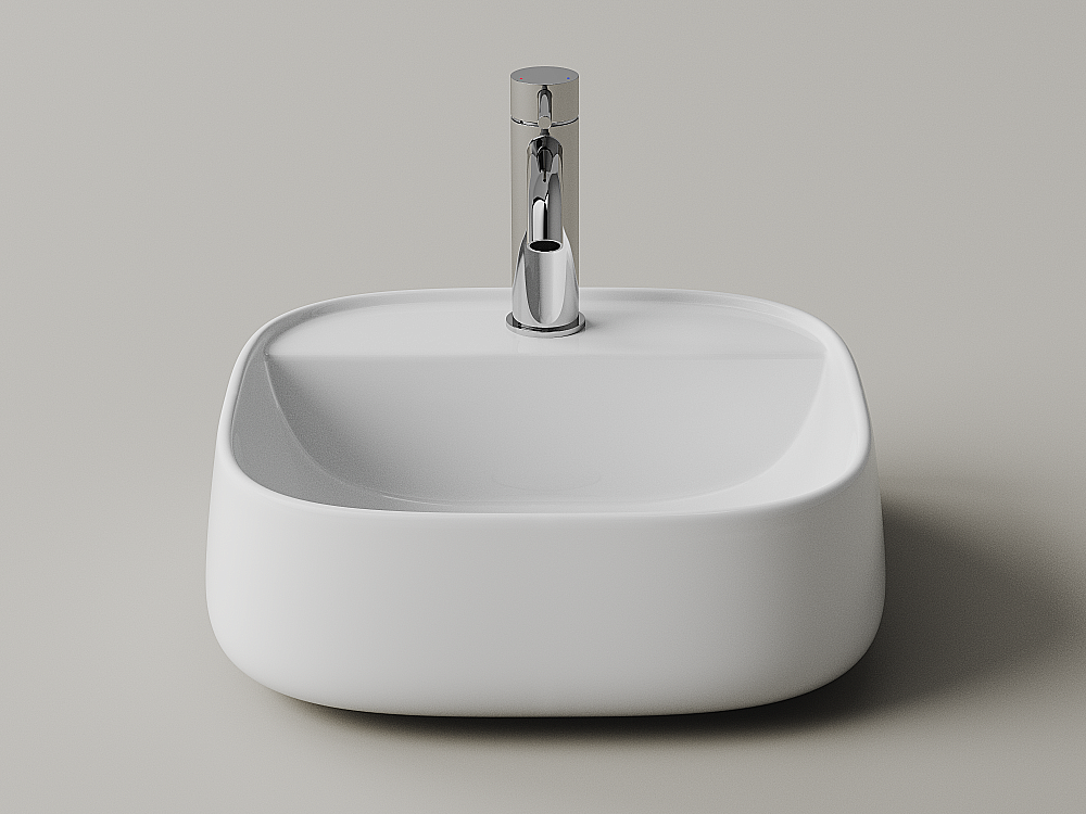 Раковина Ceramica Nova Fonte 40 CN5052 белая купить в интернет-магазине Sanbest