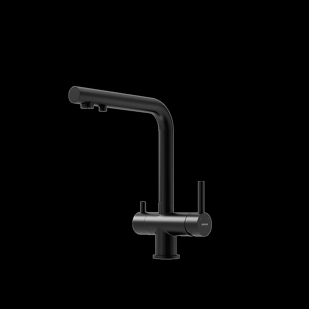 Смеситель для кухни Sancos Foster SC4014MB черный матовый купить в интернет-магазине сантехники Sanbest