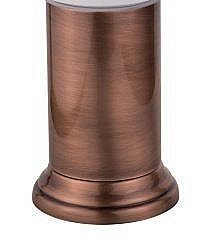 Держатель настольный для стакана/диспенсера Migliore Mirella 29835 белая керамика медь купить в интернет-магазине сантехники Sanbest