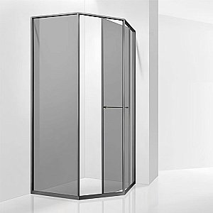 Душевой уголок RGW Stilvoll SV-82-Gr 100х100 стекло тонированное/профиль серый купить в интернет-магазине Sanbest