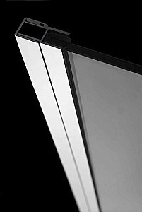 Душевая дверь Radaway Carena DWJ 90 стекло прозрачное/профиль хром купить в интернет-магазине Sanbest