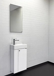 Тумба с раковиной Comforty Асти 40 00-00012835 белая для ванной в интернет-магазине Sanbest