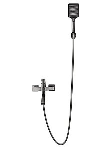 Смеситель для ванны WONZON & WOGHAND FLEX, Темный графит (WW-639906-BGM) купить в интернет-магазине сантехники Sanbest