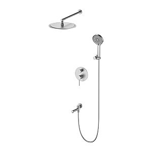 Душевая система Oliveeka Y OL-739902-BN никель брашированный купить в интернет-магазине сантехники Sanbest