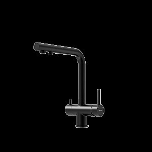 Смеситель для кухни Sancos Foster SC4014MB черный матовый купить в интернет-магазине сантехники Sanbest