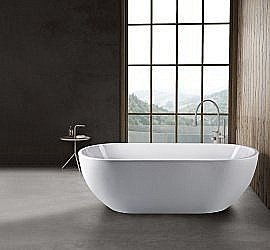 Ванна акриловая отдельностоящая Art&Max 170x75 белая купить в интернет-магазине Sanbest