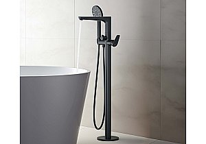 Смеситель для ванны Aquatek Бетта AQ1145MB черный матовый купить в интернет-магазине сантехники Sanbest