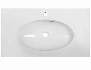 Раковина Эстет VEGAS silk 80 ФР-00014922 белая матовая купить в интернет-магазине Sanbest