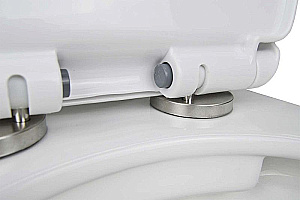 Унитаз подвесной с инсталляцией Loranto Fredo 4501+CS-WH8005 белый, безободковый, с крышкой микролифт купить в интернет-магазине Sanbest