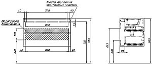 Тумба с раковиной Aquanet Алвита New 303920 303920 90 белый матовый для ванной в интернет-магазине Sanbest