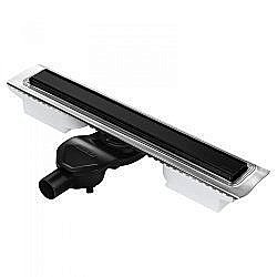 Душевой лоток BERGES B1 Keramik 095119 черный купить в интернет-магазине Sanbest