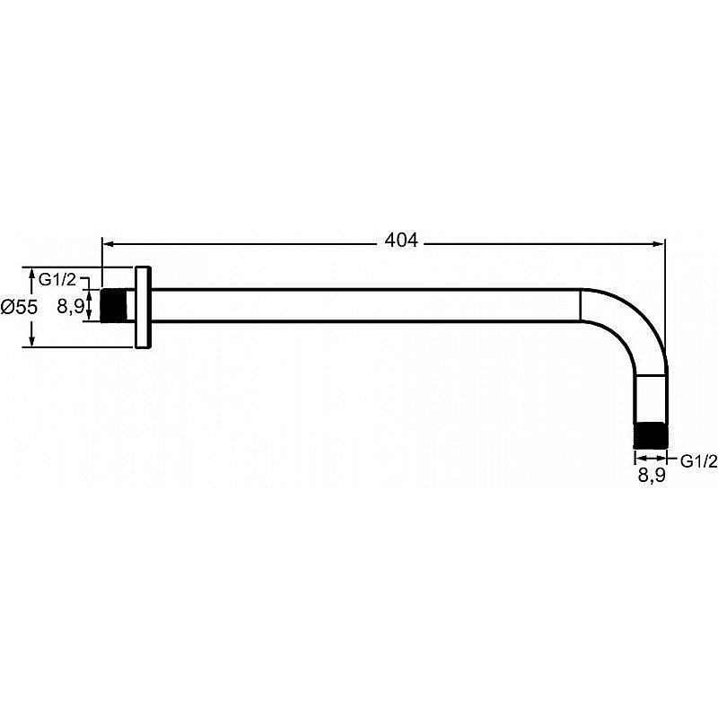 Cмеситель для раковины Jacob Delafon CLEO 1889 E24309-CP хром купить в интернет-магазине сантехники Sanbest