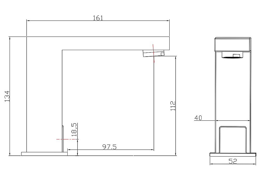 Смеситель для раковины Rush Tinos TI3732-14 сатин купить в интернет-магазине сантехники Sanbest