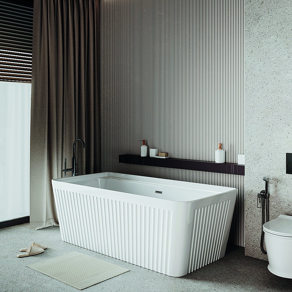 Ванна акриловая Grossman Cristal GR-28041 160x75 белая купить в интернет-магазине Sanbest