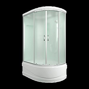 Душевая кабина Alex Baitler 120х80 ER3512TP стекло матовое/профиль хром купить в интернет-магазине Sanbest