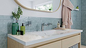 Смеситель для раковины Hansgrohe Vivenis 75020000 купить в интернет-магазине сантехники Sanbest