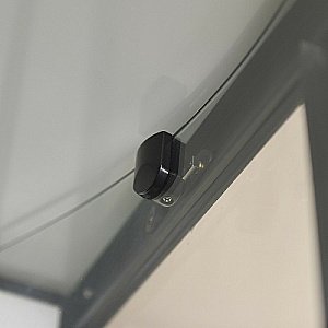 Душевая кабина Esbano Elegancia ESB-80CR 80x80 стекло прозрачное/профиль черный купить в интернет-магазине Sanbest