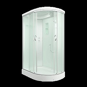 Душевая кабина Alex Baitler 120х80 ER3512 стекло матовое/профиль хром купить в интернет-магазине Sanbest