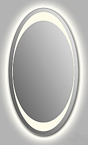 Зеркало Gemelli EL-V-HS-contour-H1000-550 в ванную от интернет-магазине сантехники Sanbest