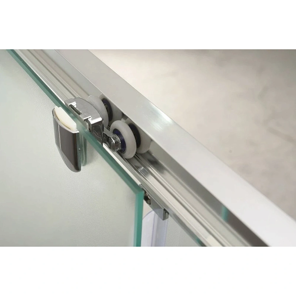Душевой уголок BelBagno UNIQUE-2-AH-1-110/125-100-P-Cr стекло матовое/профиль хром купить в интернет-магазине Sanbest