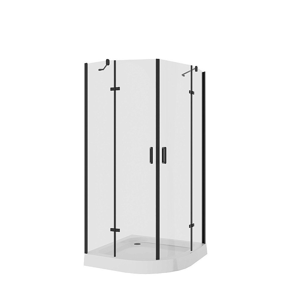 Душевой уголок Niagara Nova 6816 100х100 прозрачный, распашные двери купить в интернет-магазине Sanbest