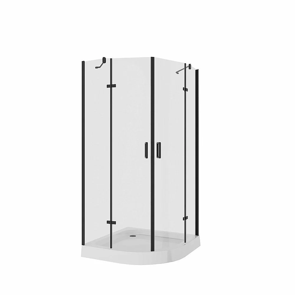 Душевой уголок Niagara Nova 6816 100х100 прозрачный, распашные двери купить в интернет-магазине Sanbest