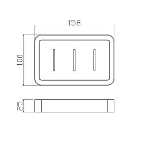 Мыльница с держателем WONZON & WOGHAND CARBON, Черный (WW-7732) купить в интернет-магазине сантехники Sanbest