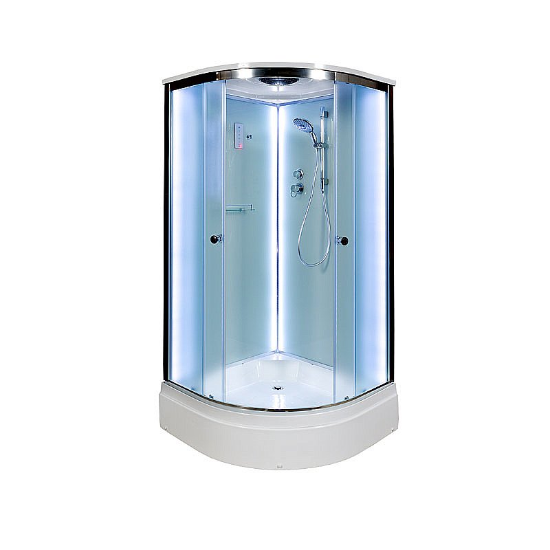 Душевая кабина DTO D278SLED 80х80 с LED подсветкой купить в интернет-магазине Sanbest