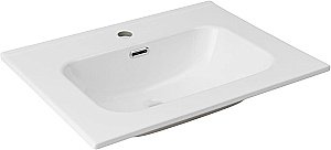 Тумба с раковиной Aquanet Алвита new 60 344127+254363 дуб веллингтон табак для ванной в интернет-магазине Sanbest