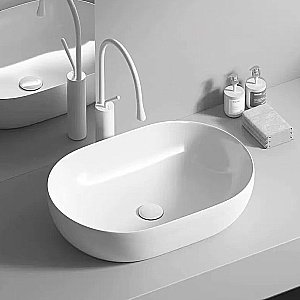 Раковина накладная RGW GS-82 80121082-01 белая купить в интернет-магазине Sanbest