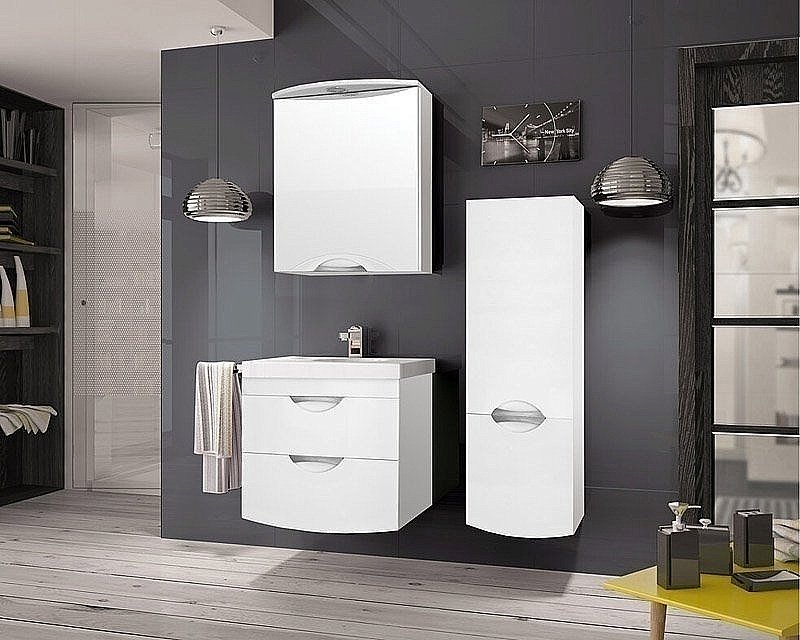 Тумба с раковиной Style Line Жасмин-2 60 для ванной в интернет-магазине Sanbest