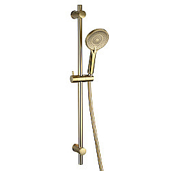 Душевой гарнитур Caprigo PARTS 98-571-brg матовое золото купить в интернет-магазине сантехники Sanbest