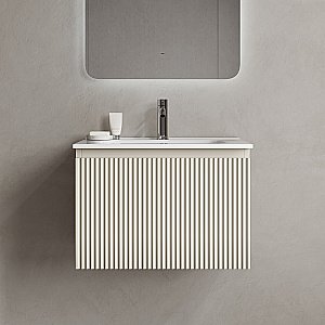 Тумба с раковиной Sancos Snob R 1.0 SNR1.060CE/CN7001 Beige Soft для ванной в интернет-магазине Sanbest