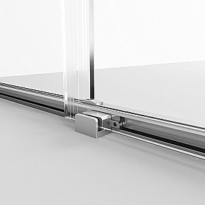 Душевой уголок Niagara Nova NG-64-12A/NG-A80-34 120х80 стекло прозрачное/профиль хром купить в интернет-магазине Sanbest