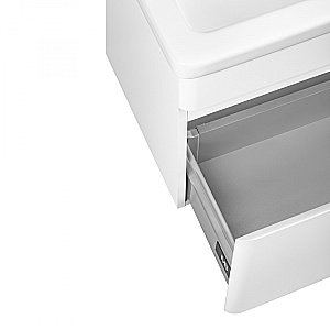 Тумба с раковиной Pestan Prestige 80 PRS800T-CR белая для ванной в интернет-магазине Sanbest